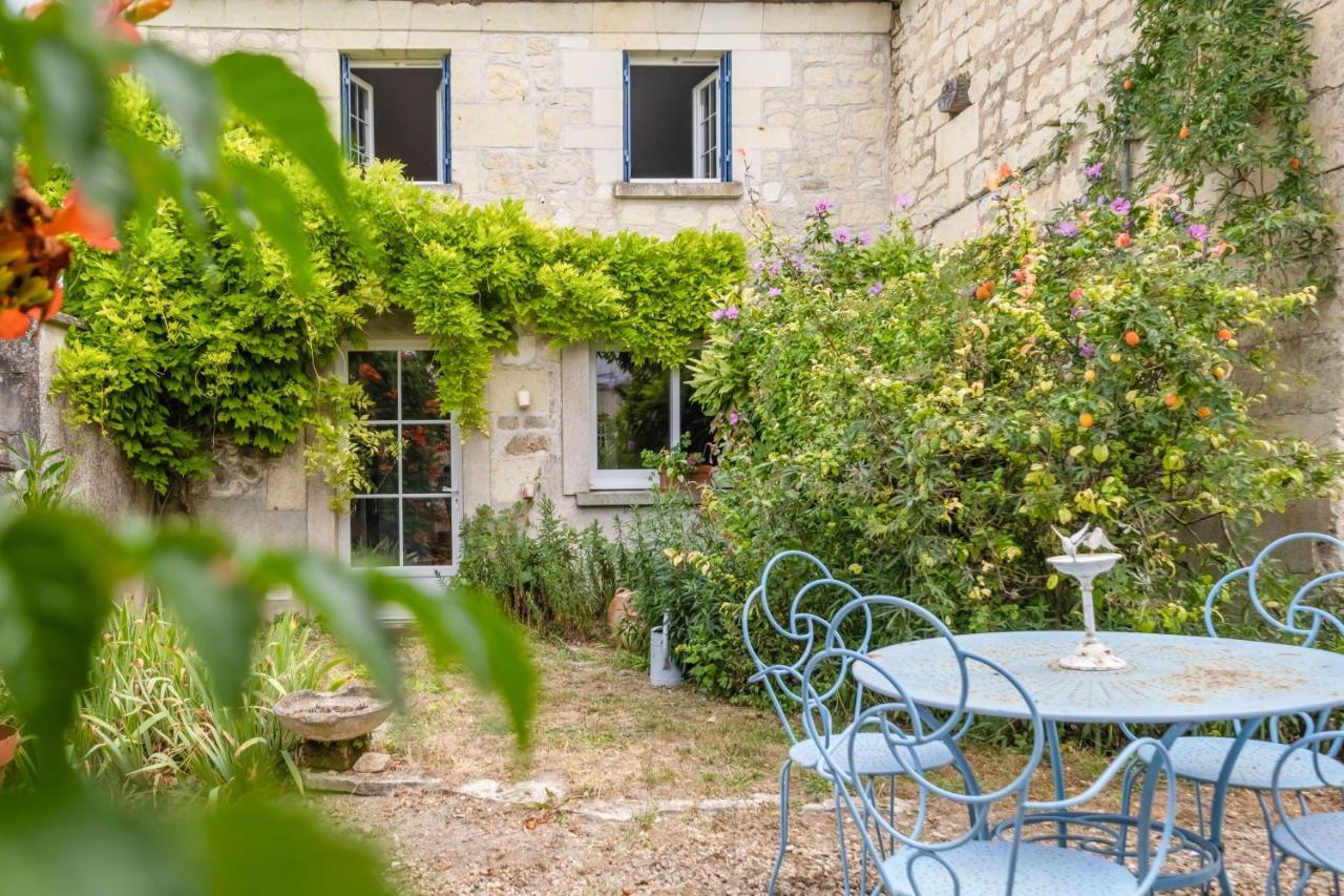Maison Meslaie - Maison Pour 8 Avec Piscine Beaumont-en-Véron Zewnętrze zdjęcie
