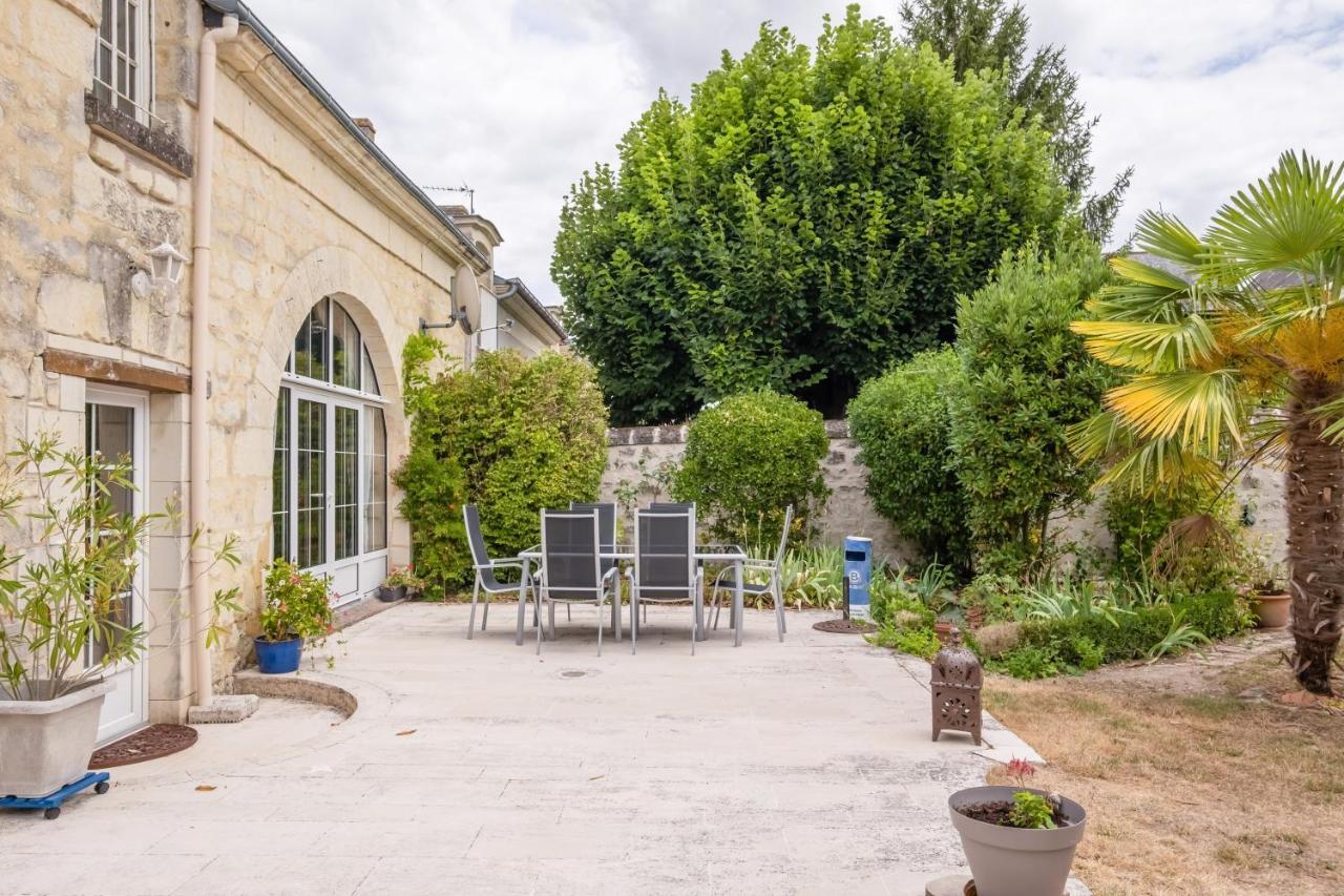 Maison Meslaie - Maison Pour 8 Avec Piscine Beaumont-en-Véron Zewnętrze zdjęcie